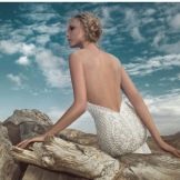 Open back wedding dress by Zuhair Murad