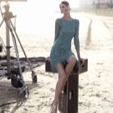 Evening dress by Carla Ruiz lace