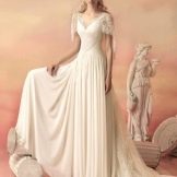 Robe de mariée de la collection Ellada avec manches