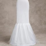 Petticoat without rings wedding mermaid