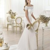 Νυφικό Pronovias από τη συλλογή FASHION με δαντέλα