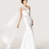 Pronovias wedding dress with straps