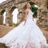 Wedding dress by alessandro angelozzi with flowers