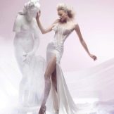 Chiarade Slit Wedding Dress