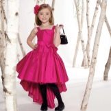 New Year's dress for girls high-low