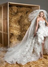 Short wedding dress from Zuhair Murad