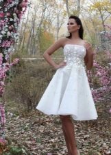 Robe midi bouffante de mariage