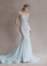 Wedding dress by Paolo Sebastian mermaid