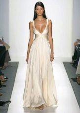 Reem Acra Wedding Dress with Neckline
