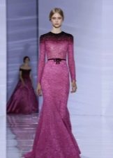 Lilac Violet Evening Dress