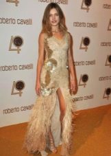 Beige Dress by Roberto Cavalli