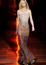 Beige evening dress by Armani