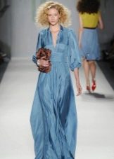 Evening dress by Jenny Packham shirt-style