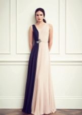 Jenny Packham Blue Stripe Gown