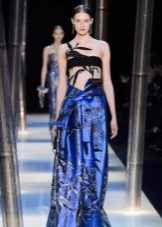 Chiffon evening dress
