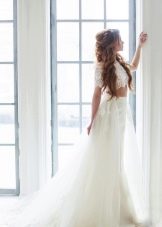 Robe de mariée avec haut