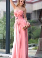 Pink Inexpensive Evening Dress