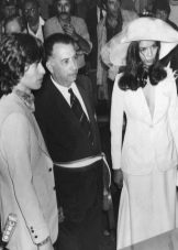 Bianca Jagger's wedding suit