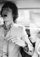Bianca Jagger's wedding dress is candid