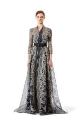 Lace evening dress from Carolina Herera