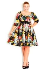 evening dress for plump for weddings with sleeves