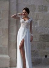 Crystal Design 2015 wedding dress with floor slit