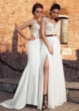 Summer wedding dress from the collection Crystal Desing 2014