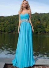 Evening dress from Oksana mucha blue