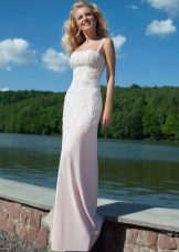 Empire style evening dress
