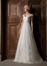 Empire style wedding dress