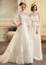 Retro style wedding dresses from Tatiana Kaplun