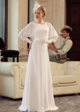 Closed wedding dress from Tatiana Kaplun's Jazz Sounds collection