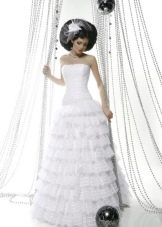 Wedding dress from the collection Courage layered