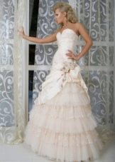 Wedding dress from the Femme Fatale collection with a full skirt
