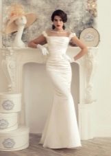 Wedding dress from the collection of weary luxury in the empire style