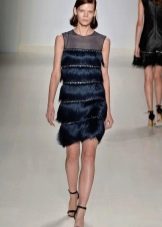Fringe Evening Dress 2016 by Carolina Herera