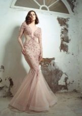 Pink mermaid dress 2016