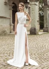 Robe de mariée fendue de chez Armonia