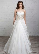 wedding dress from Romanova Empire style from the French Kiss collection