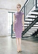 Evening dress made of wool