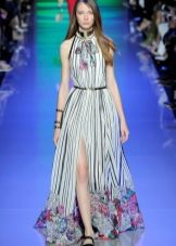 Halter Neck Evening Dress