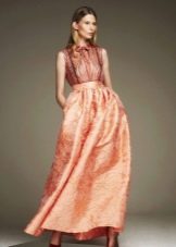 Closed evening dress