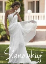 Greek wedding dress from Slanovski