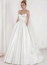 Wedding dress from Oksana Mukha with a corset