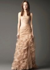 Wedding dress by Vera Wong from the 2012 collection with ruffles