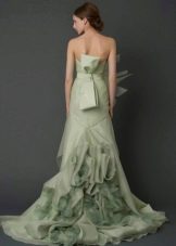 Wedding dress by Vera Wong from collection 2012 green