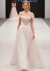 Wedding Dress by Ange Etoiles with Draping