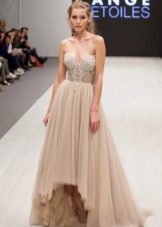 Wedding dress by Ange Etoiles hi-lo