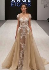 Wedding dress by Ange Etoiles
