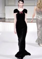 Cap Sleeve Velvet Dress